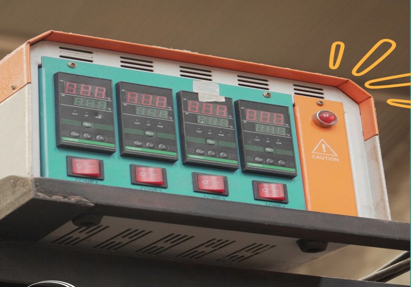 Controladores de temperatura e inyección en planta Quetzal